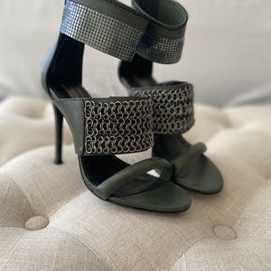 Schütz leather high heel sandals